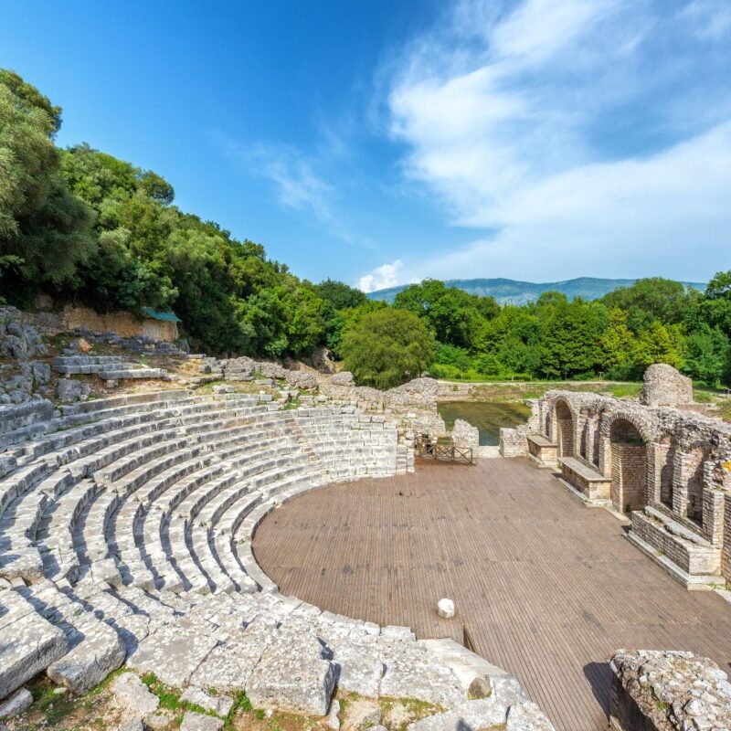 Butrint i zamek wenecki