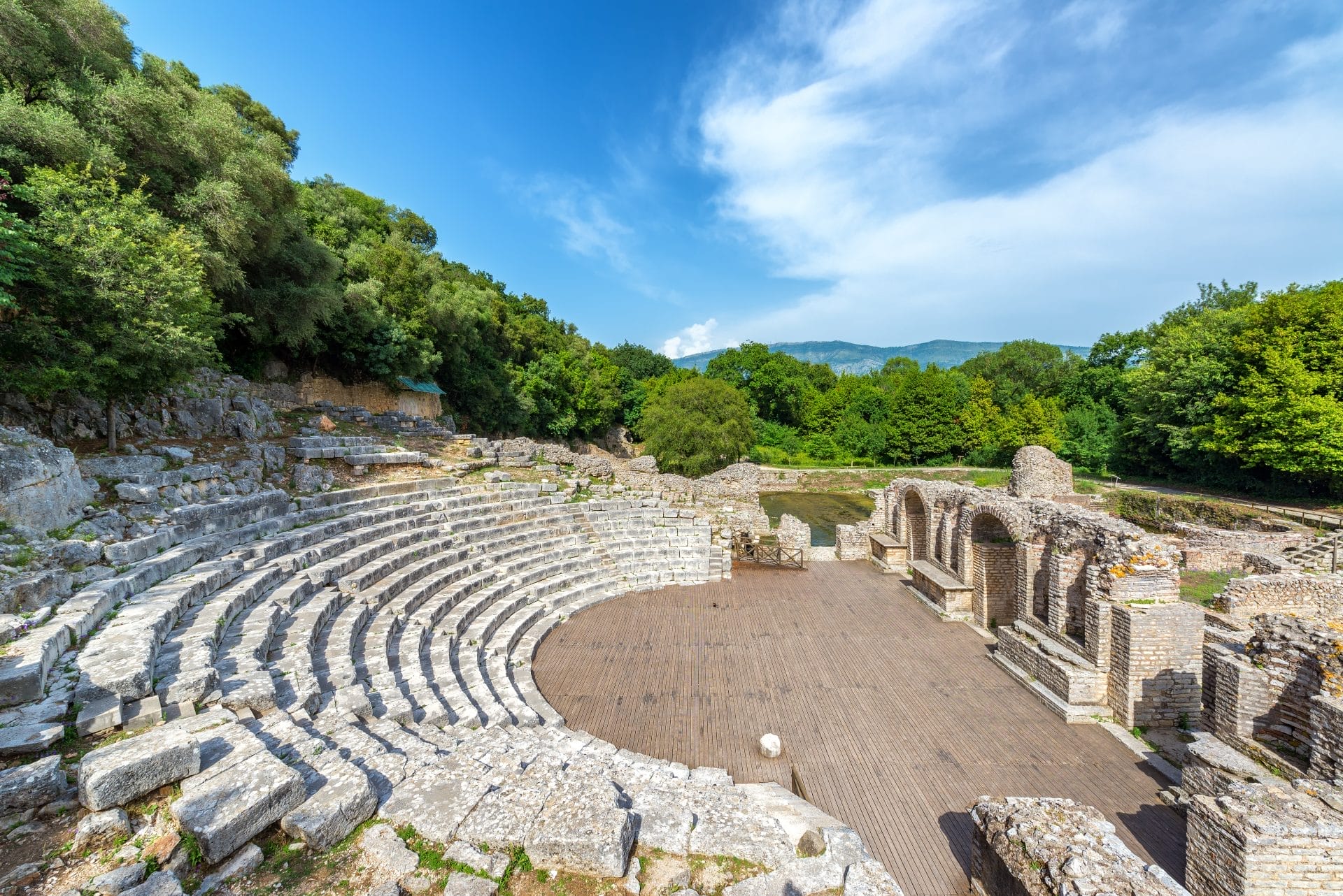 Butrint i zamek wenecki